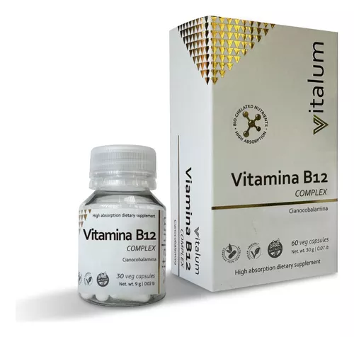 B12 Cápsulas - Marca Vitalium