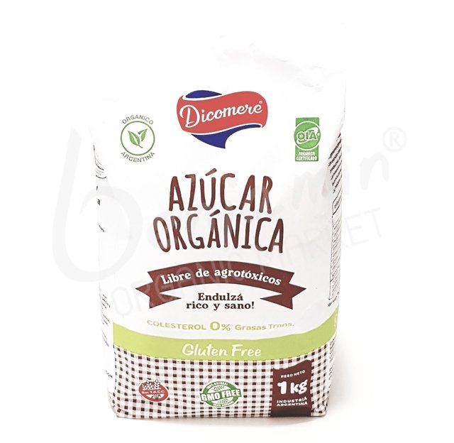 AZÚCAR ORGÁNICA - Marca Di Comere - 1kg