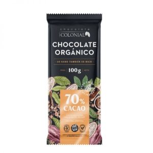 CHOCOLATE AMARGO - EL COLONIAL 70% - 100gr