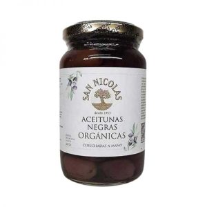 ACEITUNAS NEGRAS ORGÁNICAS - SAN NICOLÁS