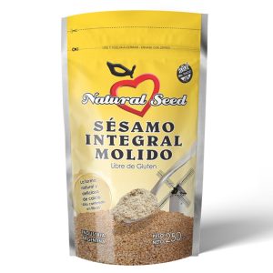 SEMILLAS DE SÉSAMO INTEGRAL MOLIDO
