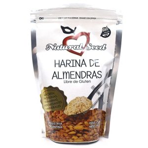 NATURAL SEED HARINA DE ALMENDRAS PURA - 250GR